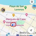 Playa San Lorenzo Lägenhet Gijón